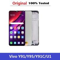 100% Original LCD Screen For Vivo Y91 Y91c Y95 Y93 LCD Screen and Touch Screen Digitizer Assembly With Frame For Vivo U1 LCD Screen + Repair Vivo U1-AAA+ (No Frame）