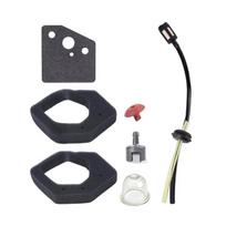 For HONDA GX22 GX25 GX31 GX35 4-cycle Engine Part Replacement Carburetor Fuel Line Kit Included Spark Tampion Included China Mainland