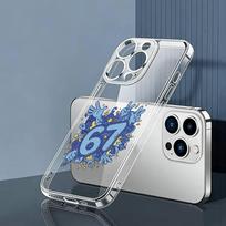 Memes Of 67 Six-seven(2) Phone Case For iPhone 17 16 15 14 13 12 11 Mini Pro Max Plus Transparent Cover iPhone11PROMAX