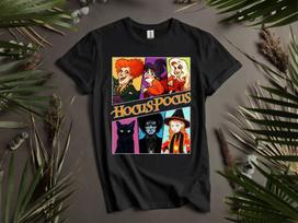 Hocus Pocus Halloween Poster T-Shirt Mens Womens Tees Top T Shirt Mens Womens Tees Top Men Women Unisex Tshirt K984 XL