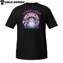 Womp Womp Sad Raccoon T-Shirt Mens Womens Tees Top | Funny Cute Animal Mood Graphic Tee 4XL