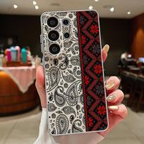Colorful Mandala Floral Case For Samsung S26 Edge S25 FE S24 Plus S23 S22 Ultra A17 A37 A54 A55 A56 A57 5G Magnetic Matte Cover Galaxy S26+