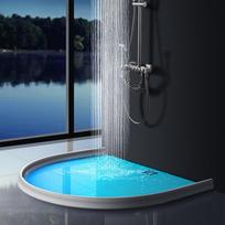 Shower Area Management Silicone Shower Dam Effective Water Containment Solution Shower Dam Acrylic Waterproof Application China Mainland