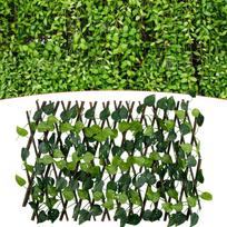 Expanding Artificial Fence Leaf Fake Plant Ivy Fence Telescopic Fence Fence Faux Fence Flower Stretchable Garden Ivy China Mainland