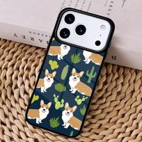 Welsh Corgi Collage mobile Phone Case Cover For Magsafe Wireless Charger For iPhone 17 Pro Max 16 14 13 12 11 15 Air iPhone 13 Pro