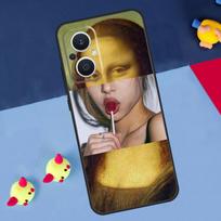 Leonardo da Vinci Mona Lisa Art For OPPO Reno 12F 13F 14F 11F 10 11 12 13 14 Pro 8T 7 8 Lite OPPO Find X9 X8 X6 X5 Pro Case OPPO Find X5