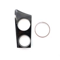 LHD Car Cup Holder Front Central Console Drink Bottle Mount Gloss Black Carbon Fiber For BMW 1 Series E81 E82 E87 E88 2004-2011 Gloss Black