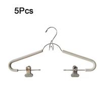 5Pcs No Trace Sponge Underwear Drying Rack Stackable Non-Marking Hanger Clothes Hanger  Jk Skirt pilka