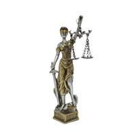 European Style Greece Goddess of Justice Statue Roman Blind Law Goddess Sculpture  Living Room Style B