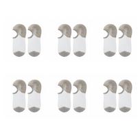 6 Pairs Ultra-Thin Low-Cut Socks Non-Slip Women Ankle Socks Fashion Boat Socks  Summer pilka