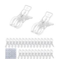 Premium-Large Balloon Arch Clips Transparent Backdrop Stand Clamps For Party Decor, Crafts, Woodworking & Photography