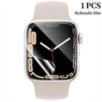 Soft Protector Film For Apple Watch 9 8 7 45mm 41mm Ultra 2 49mm HD Screen Glass Shell Protector iWatch 6 5 4 SE2 44mm 42mm 40mm Ultra 49mm
