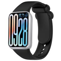 Silikoninis dirželis Xiaomi Mi Band 8 Pro/9 Pro Sportiniam pakeitimui Apyrankės Dirželis Xiaomi Redmi Watch 6/5/4 Priedams For Redmi Watch 6 juoda