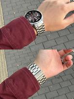 Official Exclusive Metal Band For Huawei Watch GT4 46mm Stainless Steel Bracelet Wristband For Huawei Watch GT4 46mm No Gap Belt sidabras