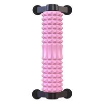Massage Tool Solid Foam Foam Roller Suction Cup Muscle Relaxation Tool Yoga Column Massage Stick Fitness Training rožinė