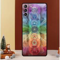 Mandala Chakra Yoga Case For Samsung Galaxy S22 S23 S24 Ultra Note 20 10 Plus S8 S9 S10 S20 FE S21 FE Cover Galaxy S24