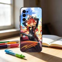 COOL Marveka Genshin Impact   Phone Case For Samsung S25,S24,S21,S22,S23,S30,Ultra,S20,Plus,Fe,Note,10,9,5G Black Cover Samsung S22plus5G