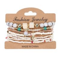 Bohemian Bracelet Vacation Bracelet Multi-strand Stretch Bracelet balta