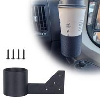 Black Drink Cup Holder with 4 Screws Set for Peugeot Boxer Fiat Ducato Citroen Relay 2006-2025 Car Interior Accessories Part