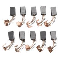 10 Pcs Carbon Brushes 5x8x12mm Spare Parts For Angle Grinder G720 Carbon Brush Power Tool Replace  Accessories