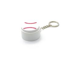 Sports Balls Fidget Clicker Keychain Set - Basketball Football Tennis Baseball Anti-Stress Sensory Relief Bag Charm Car Key Ring