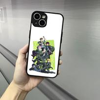 Anime Wind Breaker Sakura Phone Case For Iphone 17 16 15 14 13 12 Pro Max Xr Air Plus Skin Feel Black Hard Shell Cover iPhone 14 Pro