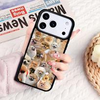 Pomeranian Dog Phone Case For IPhone 17 16e 15 14 13 12 11 Pro Max Air Mini Soft Protective Cover iPhone17 Pro