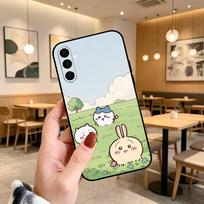 Cute Fluffy Chiikawas-PC Gift  Phone Case For Samsung Galaxy A73,A72,A71,A70,A53,A52,A51,Others Soft Black Cover Samsung a32 4g