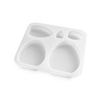 Non-Stick 5-in-1 Egg Mold Heat Resistant Epoxy Resin Mold Gypsum Mold Egg Candle Mold  Soap Making balta
