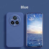 For Realme 14 Pro Plus Case Cover Realme 14 Pro+ 5G Funda Coque Soft Original Liquid Silicone Protector Phone Case Realme 14 Pro ForRealme14ProPlus mėlyna