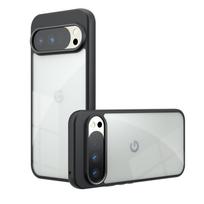 For Google Pixel 10 Pro XL Case Pixel 10 Pro XL Cover Fundas Coque Hard Clear PC Soft TPU Edge Shockproof Shell Back Phone Case Google Pixel 10 Pro XL gryna