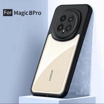 For Honor Magic 8 Pro Case Honor Magic 8 Pro Cover Funda Coque Hard Clear PC Soft TPU Protective Phone Case Honor Magic 8 Pro For Magic 8 Pro&Honor Magic8 Pro gryna