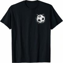 Soccer Ball Sport Stylish Design T-Shirt S įvairiaspalvis