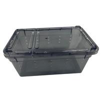 Reptile Terrarium Vivarium Tank Box Turtle Nursery Breeding Cage Black China Mainland