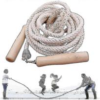 5m Long Jump Rope, Multiplayer Rope Skipping, Long Skipping Rope With Wooden Handle, Best Team Group Double Dutch Jump Rope
