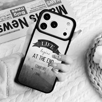 Beautiful Life Inspirational Quote Phone Case For IPhone 17 16e 15 14 13 12 11 Pro Max Air Mini Soft Protective Cover iPhone 15
