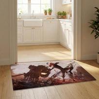 Game C-Clair O-Obscur E-Expedition 33 Floor Mat Flannel Door Mat Non-Slip Bedroom Living Room Home Decor 40x60cm