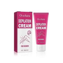 Gentle Full Body Hair Removal Cream  Moisturizing, Non-Irritating Depilation for Sensitive Skin, Fast-Acting, Deep Root Removal, 100ml