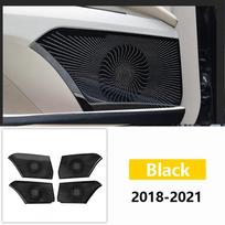 4vnt automobilio durų garso garsiakalbio dangtelio apdailos skydelis, skirtas Toyota Camry 2018 V70 Xv70 Trd priedai Sport Edition juoda