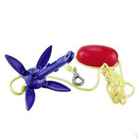Aliuminio inkaras burlaiviams Anchor with Rope and Ball