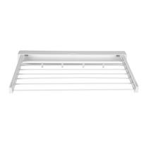 Retractable Wall Mounted Laundry Drying Rack Foldable Aluminum Holder for Balcony Bathroom Clothes Towel balta