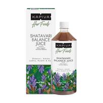 Kapiva Her Foods Shatavari Balance Juice 1L Pack of 1 Natural Ayurvedic Women’s Wellness Drink