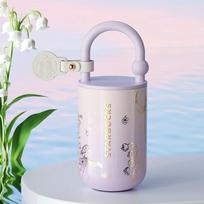 Starbucks Pink-Purple Lily of the Valley Portable Insulated Tumbler 390ml