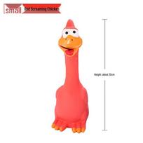 Petlimit Latex Screaming Chicken Squeaky Dog Toy