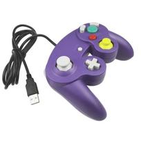 Gamepad Controller - GameCube USB Joystick Pad Controller - USB Wired - Plug & Play - Violet violetinė