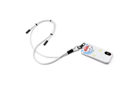 Kabelis Neckband 1.5m 60W Typ-C/Typ-C baltos spalvos