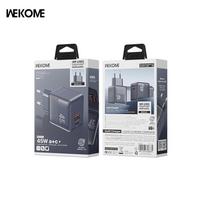 WEKOME 45Wa+C Flash Charger WP-U103 (European Standard) supports multiple fast charging protocols. 45W EU juoda