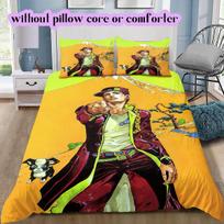 JOJO anime Soft and Comfortable Duvet Cover, Children's Bedding Set Gift, Extra Large Size, Various Sizes Available 135cmx200cm