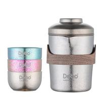 Debo Osuna Pure Titanium Teapot Set