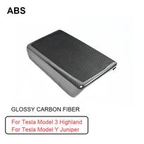 TPE Soft Car Center Console Armrest Protector Box Cover For Tesla Model 3 Y 2017-2026 Durable Accessory for Interior Protection